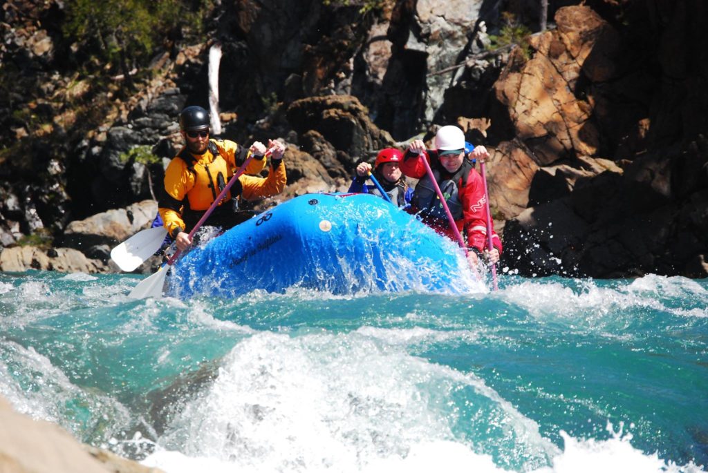 River rafting on the Smith River