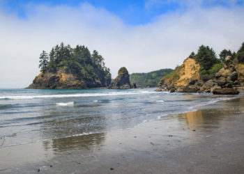 Trinidad State Beach in Humboldt County, California.